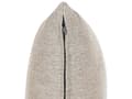 Miniatyrbillede 10 af 11: Sofa Beige Polyester 3 Personers Tyk Polstret Dyb Blød Stofsofa med Fodskammel til Stuen Moderne Inspiration Stue Møbel Moderne