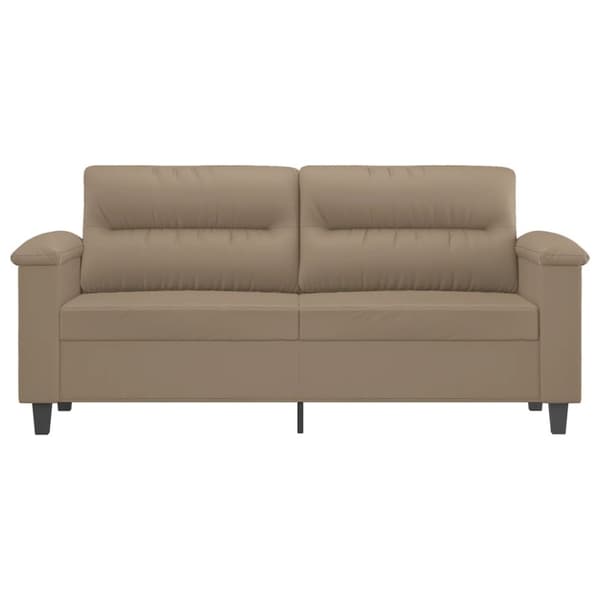2-sitssoffa cappuccino 140 cm konstläder