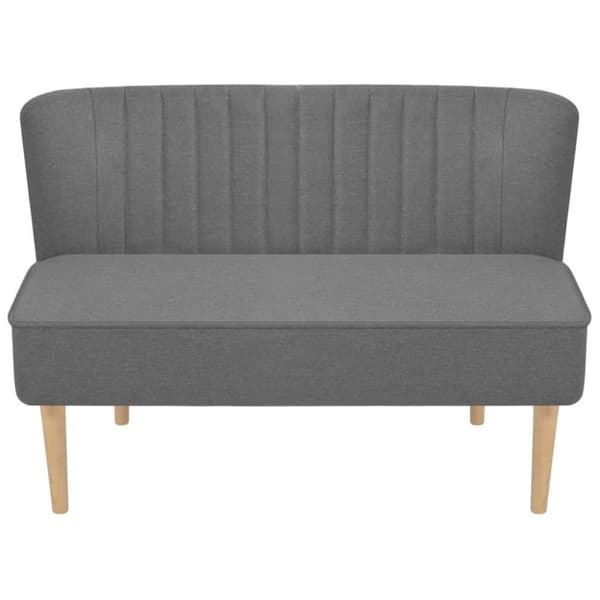 Sohva 117x55,5x77 cm, vaaleanvihreä kangas