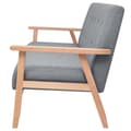 Miniatyrbillede 3 af 7: 3-personers sofa i stof lysegrå