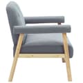 Miniatyrbild 4 av 8: Soffa 2-sits tyg ljusgrå