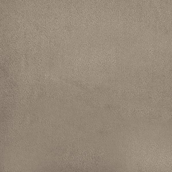 2-sitssoffa med prydnadskuddar taupe 140 cm mikrofibertyg