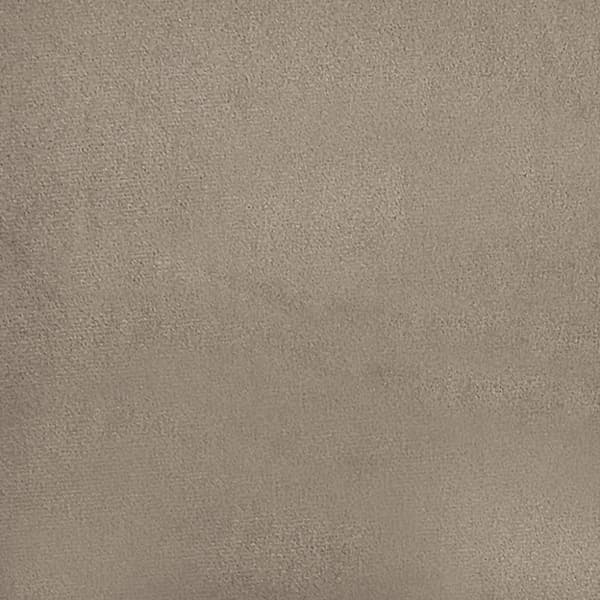2-sitssoffa med prydnadskuddar taupe 120 cm mikrofibertyg