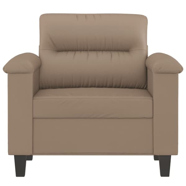 lænestol 60 cm kunstlæder Cappuccino
