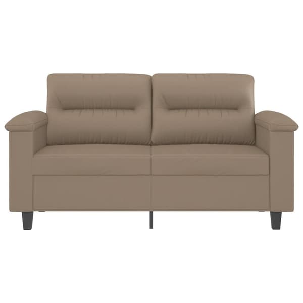 2-sitssoffa cappuccino 120 cm konstläder