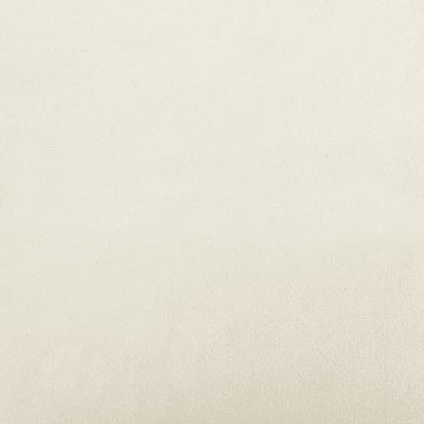 2-sitssoffa gräddvit 120 cm sammet