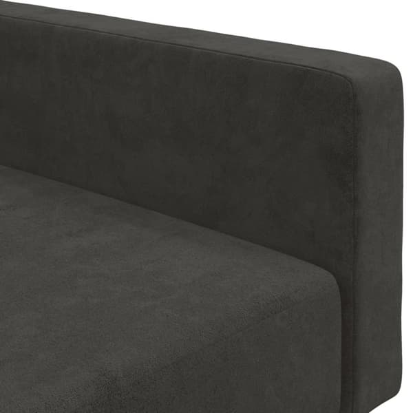 vidaXL 2-personers sovesofa fløjl mørkegrøn