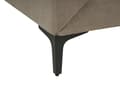 Miniatyrbillede 8 af 9: Sofa Taupe Polyester 2 Personers Tyk Polstret Dyb Blød Stofsofa til Stuen Vintage Retro Inspiration Stue Møbel Moderne Loveseat