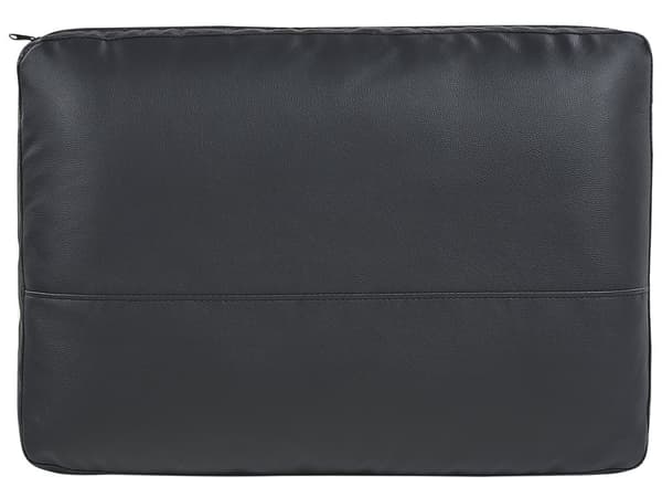 Soffa Svart Bouclé Svarta Metallben 3-Sits Klassisk Soffa Vardagsrum Modern