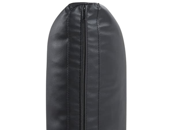 Soffa Svart Bouclé Svarta Metallben 3-Sits Klassisk Soffa Vardagsrum Modern