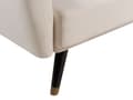 Miniatyrbilde 11 av 11: Sovesofa Lys beige Stoff Polstret Sovesofa Konvertible Elegant Glam Moderne Stue Soverom