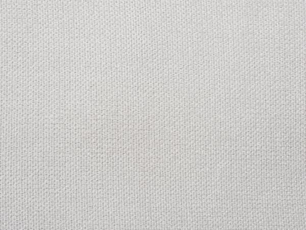 Høyre 4-seters hjørnesofa i lysegrått stoff Polstret med skinnarmlener Ekstra puter Minimalistisk moderne stil