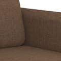 Miniatyrbild 6 av 9: vidaXL Soffgrupp med dynor brun tyg