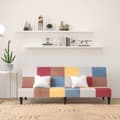 Miniatyrbillede 10 af 10: vidaXL 2-personers sovesofa stof
