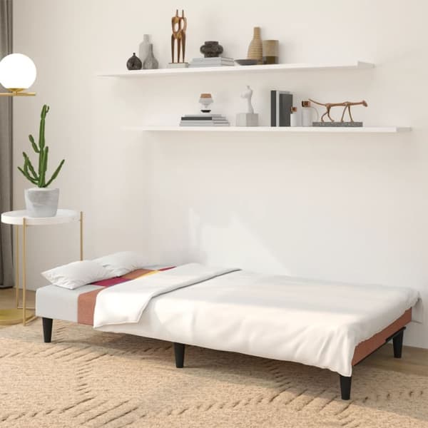 vidaXL 2-personers sovesofa stof