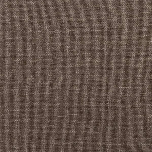 vidaXL Bäddsoffa 2-sits taupe tyg