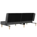 Miniatyrbillede 8 af 11: vidaXL 2-personers sovesofa stof mørkegrå