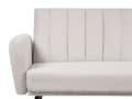 Miniatyrbild 7 av 11: Bäddsoffa Beige Tyg Klädd Sovsoffa Konvertibel Elegant Glam Modern Vardagsrum Sovrum