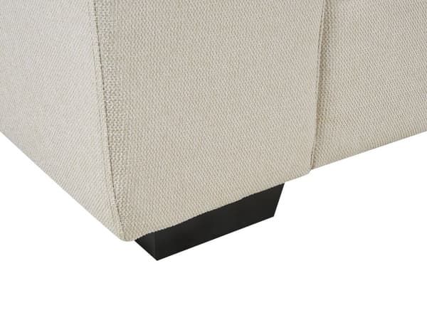 Stoffsofa lysebeige 2-seters sofa med polstring Stue