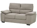 Miniatyrbilde 4 av 10: Stoffsofa lysebrun 2-seters sofa med polstring Stue