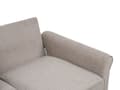 Miniatyrbillede 8 af 11: Sofa Lysebrunt stof Træramme Svingfjedre Stue 2 sæder moderne stil Stue Opholdsrum