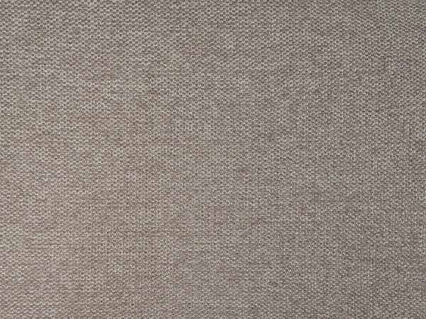 Venstrehånds 3-seters hjørnesofa Taupe stoffpolstring Skinnearmlener Ekstra puter Minimalistisk moderne stil