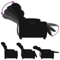 Miniatyrbild 8 av 11: vidaXL Elektrisk reclinerfåtölj svart tyg