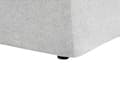 Miniatyrbild 10 av 11: Höger 3-sits hörnsoffa Grått tyg Klädd Track Armstöd Extra kuddar Minimalistisk Modern Stil