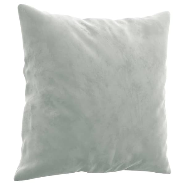 vidaXL sofasæt 2 dele med puder velour lysegrå