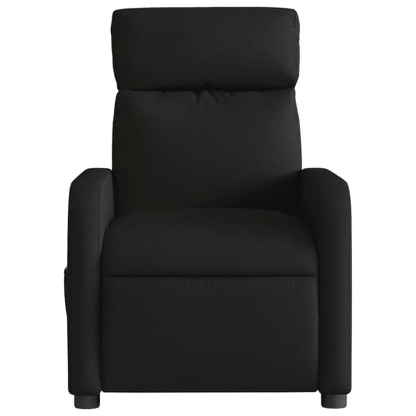 vidaXL Elektrisk reclinerfåtölj svart tyg