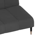 Miniatyrbillede 9 af 11: vidaXL 2-personers sovesofa fløjl mørkegrå