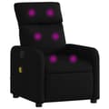 Miniatyrbillede 1 af 11: vidaXL massagestol stof sort