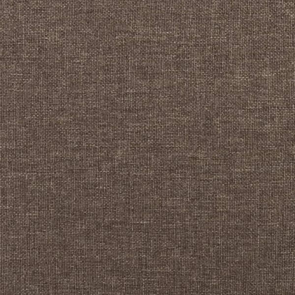 vidaXL Bäddsoffa 2-sits taupe tyg