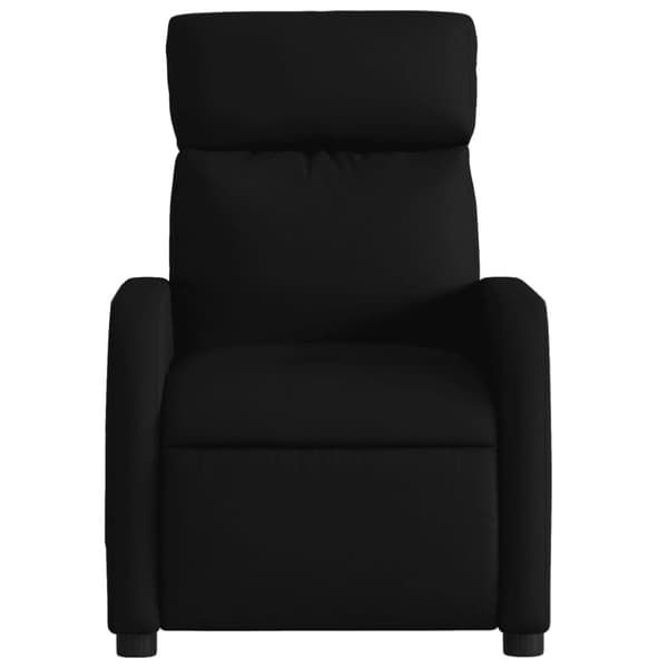 vidaXL Reclinerfåtölj svart tyg
