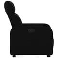 Miniatyrbild 6 av 11: vidaXL Reclinerfåtölj svart tyg