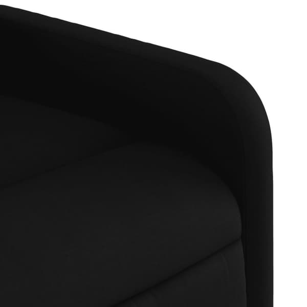 vidaXL Reclinerfåtölj svart tyg