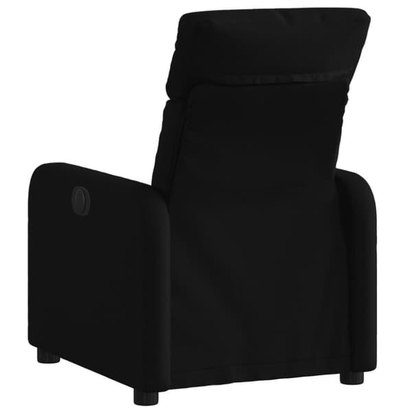 vidaXL Reclinerfåtölj svart tyg