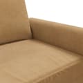 Miniatyrbillede 7 af 10: vidaXL 3-personers sofa 180 cm fløjl brun