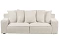Miniatyrbillede 1 af 11: Flydersofa Hvid Chenille 3 Personers Moderne Blød Sofa Designsofa til Værelse Stofsofa