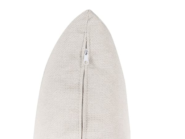 Kulmasohva kangas verhoilu beige vasen 3 hengelle metallijalat minimalistinen tyyli