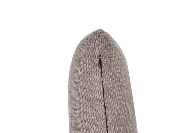Höger Hörnsoffa Tyg Ljusbrun Metallben 3-sits Minimalistisk stil