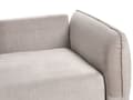 Miniatyrbilde 11 av 11: Sovesofa Taupe fløyelsstoff i polyester 234 x 104 x 77 cm sovesofa Oppbevaring Ekstra puter Avtakbare trekk Moderne stue Soverom