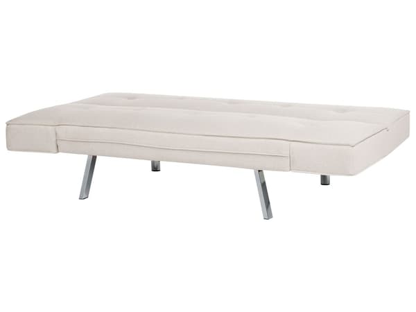 3-sits Bäddsoffa Beige Tyg Armlös Modern
