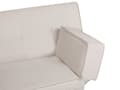 Miniatyrbild 11 av 11: 3-sits Bäddsoffa Beige Tyg Armlös Modern
