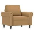 Miniatyrbillede 2 af 8: vidaXL sofasæt 3 dele med hynder velour brun