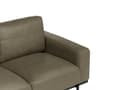 Miniatyrbild 6 av 10: Soffa Grön Tygklädsel Metallben 3-sits Klassisk Soffa Vardagsrum Modern