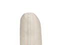 Miniatyrbillede 8 af 10: Sofa creme beige 3-personers polstret stof med metalben aftagelige hyndebetræk moderne stil