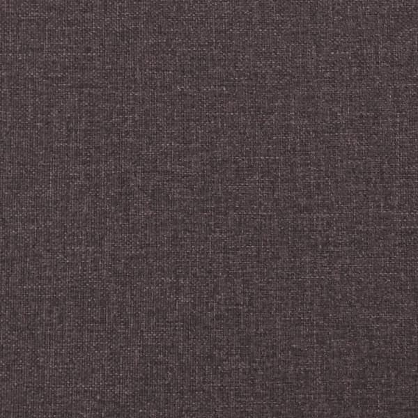 vidaXL 3-personers Chesterfield-sofa stof mørkebrun