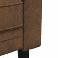 Miniatyrbillede 8 af 11: vidaXL 2-personers Chesterfield-sofa stof brun
