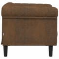Miniatyrbillede 6 af 11: vidaXL sofastol velour sort brun